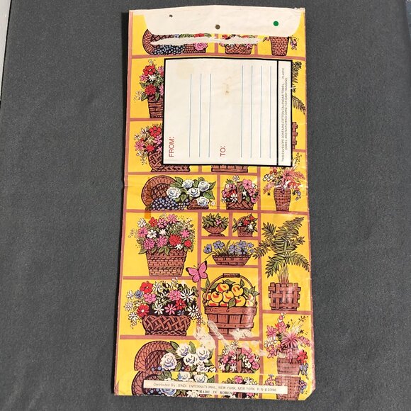 Vintage 1977 Cotton Linen Tea Towel Calendar Kitchen towel Harvest - Picture 3 of 12